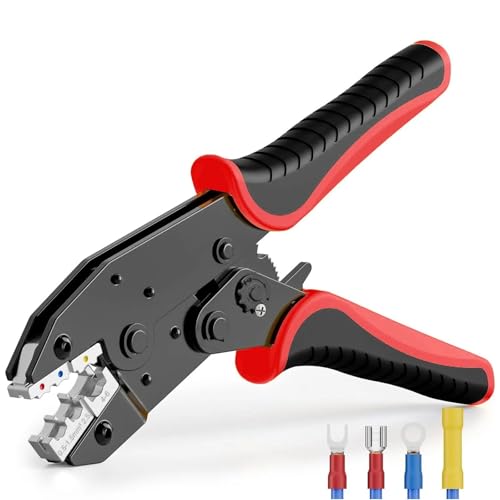 Crimpzangen-Set for vorisolierte Anschlüsse HS-30J Klemme Isolierte Crimpzange for elektrische Anschlüsse 22-10 von BIMRTGXR