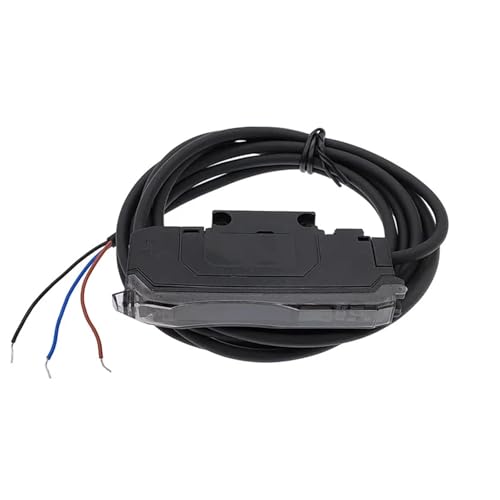 Faseroptischer fotoelektrischer Sensorverstärker E3X-NA11 EX-DN10 DIN-Schienenmontage for diffuse Durchgangsstrahl M3 M4 M6 mit 2 m Kabel(E3X-NA11) von BIMRTGXR