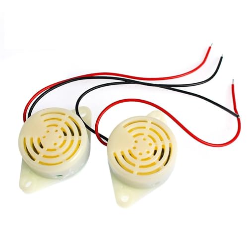 Intermittierender Piepton mit hoher Dezibelzahl DC 3-24 V 12 V Summer SFM-27 95DB 3015 2/4 STÜCKE(2PCS) von BIMRTGXR