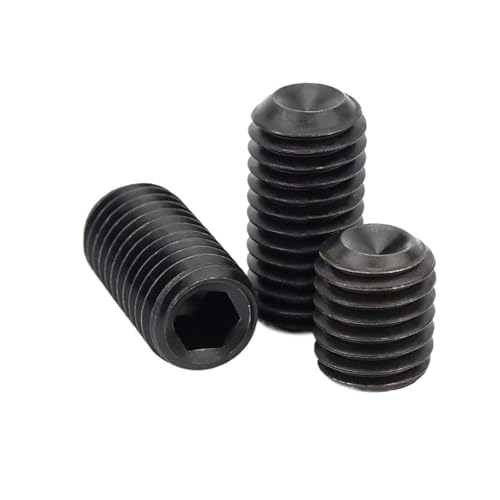 M2,5 M3 M4 M5 M6 M8 M10 DIN916 Edelstahl Sechskant-Stellschraube Madenkopfschraube 5/20 Stück(14mm,5pcs M6) von BIMRTGXR