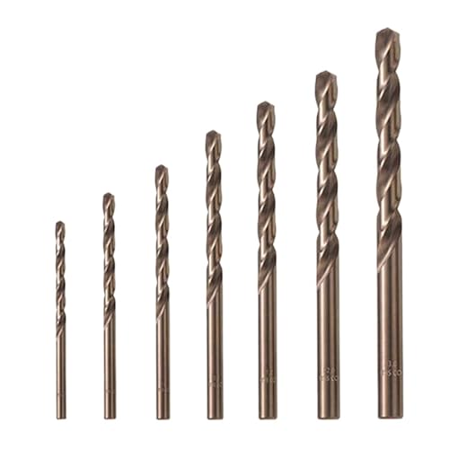 M35 HSS-CO Kobaltbohrer 0,5 mm – 13,0 mm Spiralbohrer for Edelstahl (1/1,5/2/2,5/3/4/4,5/5/5,5/6/6,5/7/8/10/12 mm)(5Pcs 4.4mm) von BIMRTGXR
