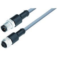 Binder 77 3430 3429 20712-0300 Sensor-/Aktor-Steckverbinder, konfektioniert Buchse, gerade, Stecker, von BINDER