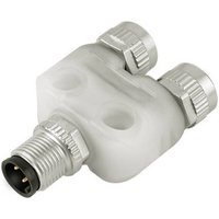 Binder 79-5236-00-04 Sensor-/Aktor-Verteiler und Adapter M12 Adapter, Y-Form Polzahl: 4 1St. von BINDER