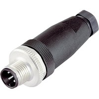 99 0491 12 12 Sensor-/Aktor-Steckver unkonfektioniert M12 Stecker, gerade Polzahl: 12 - Binder von BINDER