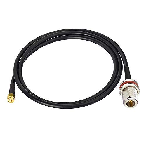 BINGFU SMA-Stecker auf N-Buchse Verlustarmes KSR195-Koaxialadapterkabel1 m Kompatibel mit 4G LTE WLAN-Router-Gateway Mobilfunk RTL SDR USB ADS-B Empfänger BINGFU SMA-Stecker auf N-Buchse Verlustarmes KSR195-Koaxialadapterkabel1 m Kompatibel mit 4G LTE WLAN-Router-Gateway Mobilfunk RTL SDR USB ADS-B Empfänger von BINGFU