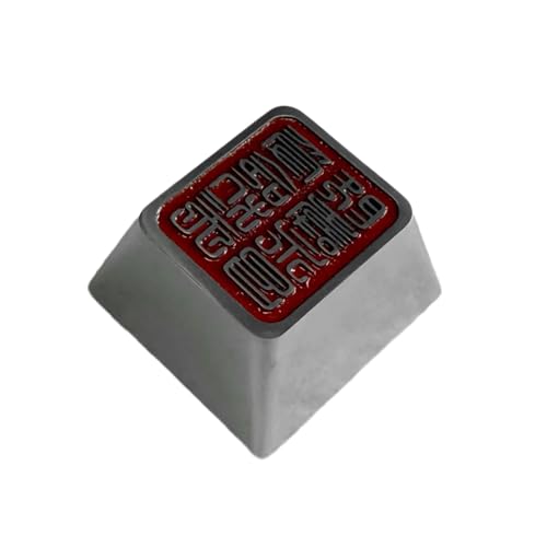 Original Height Alloy Keycap Metal Jades Seal Keycap for Mechanical Keyboards Gamers and Programmers Original Height Alloy Keycap Metal Jades Seal Keycap for Mechanical Keyboards Gamers and Programmers von BINGGA