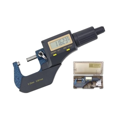 BINGNU 0-25mm Externe Mikrometer Digitale Mikrometer Mess Werkzeuge Micro Meter Messgeräte for Messung Außerhalb Mikrometer Elektronische von BINGNU