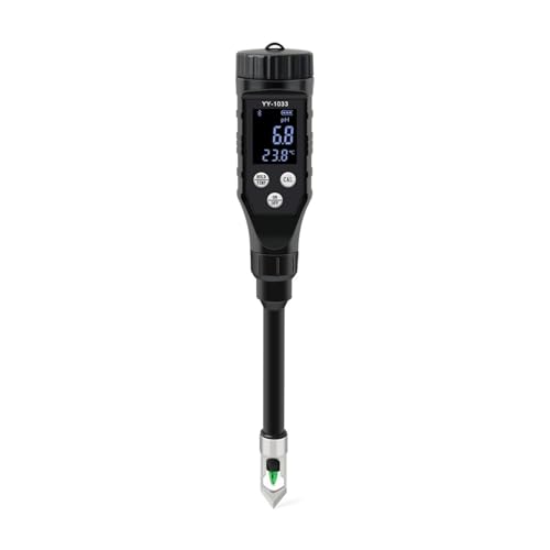 BINGNU Bodenfeuchtemessgerät, Smart Soil PH Meter Bluetooth Bodentester Datenlogger Temperatur Säureanalysator for Hydrokulturpflanzung Für Gartenarbeit, Landwirtschaft BINGNU Bodenfeuchtemessgerät, Smart Soil PH Meter Bluetooth Bodentester Datenlogger Temperatur Säureanalysator for Hydrokulturpflanzung Für Gartenarbeit, Landwirtschaft von BINGNU