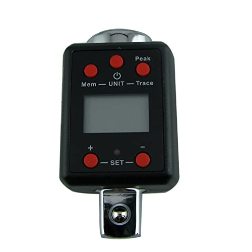 Digitaler Drehmomentschlüssel Elektronischer digitaler Drehmomentschlüssel Drehmomentzähler externer Drehmomentpfostenmessgerät 1,5-100 0nm Drehmomentmesser mit ±1% Genauigkeit LED-Anzeigen (Size : von BINGNU