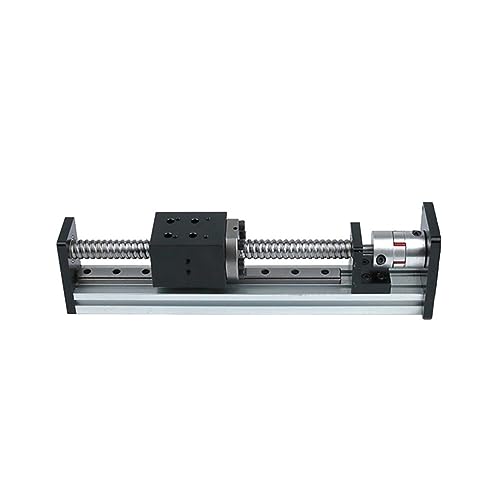 Linearschiene, 100-1000 mm Hub Elektrischer Schiebetisch CNC 3D-Drucker Linearführungstisch MGW12R Aluminiumschiene SFU1605 Kugelumlaufspindel für CNC-Fräsmaschinen(500mm Stroke) von BINGNU