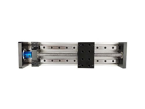 Linearschiene, 50–800 Mm Effektiver Hub, 1605 Kugelumlaufspindel, 16 Mm Linearführung, Gleitschiene, Tisch, CNC-3D-Drucker für CNC-Fräsmaschinen(600 mm) von BINGNU