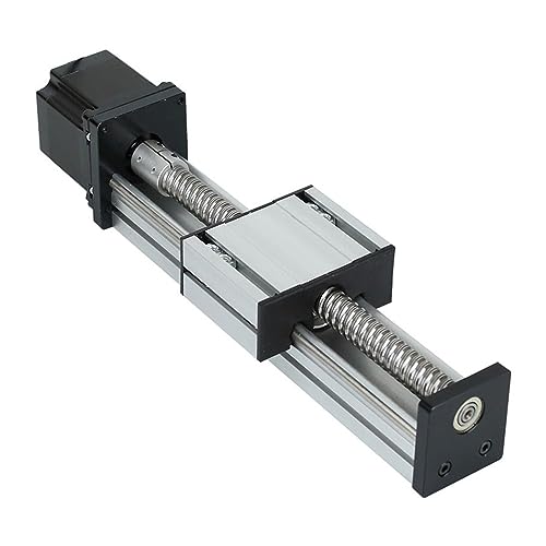 Linearschiene, Linearschienenführung, Kugelumlaufspindel SFU1204 1605 C7 Mit Schrittmotor For DIY-CNC-Fräserteile, XYZ-Lineartisch für CNC-Fräsmaschinen(SFU1605,600mm) von BINGNU