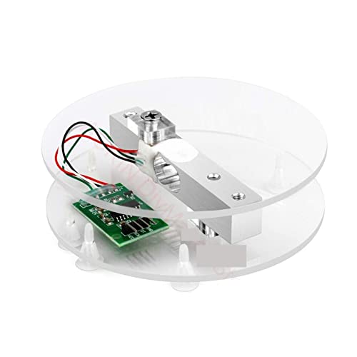 Wägezellen-Gewichtssensor, Digital-Lastzellen-Gewichtssensor HX711 AD. Konverter-Breakout-Modul. 5kg 10kg. Tragbare elektronische Küchenwaage für DIY-Kit für tragbare elektronische Küchenwaage(10KG) von BINGNU