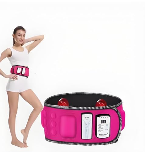 BINSKJ Schlankheitsgürtel-Körperformer, Elektrischer Bauchfettverbrenner Mit 8 Motoren Und 21 Magneten, 6-Gang-Frequenzumwandlungsmodus Zur Straffung des Muskelaufbaus von BINSKJ
