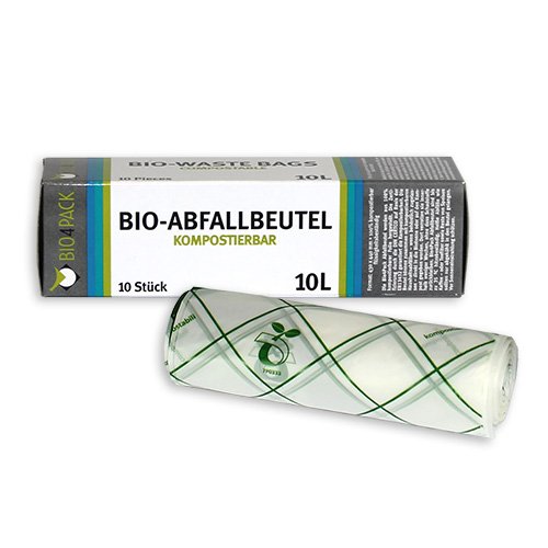 10 L Abfallbeutel 10er Pack/Müllbeutel/Mülltüte/Biobeutel/Kompostbeutel / Bio4Pack 10 L Abfallbeutel 10er Pack/Müllbeutel/Mülltüte/Biobeutel/Kompostbeutel / Bio4Pack von BIO4PACK