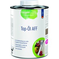Biopin Naturfarben Top-Öl AFF 500 ml farblos Holzschutzmittel von BIOPIN