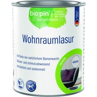 Biopin Wohnraumlasur 375 ml weiß Holzlasur Biopin Wohnraumlasur 375 ml weiß Holzlasur von BIOPIN