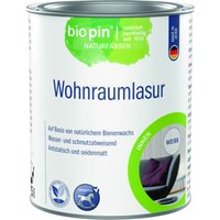Biopin Wohnraumlasur 750 ml weiß Holzlasur Biopin Wohnraumlasur 750 ml weiß Holzlasur von BIOPIN