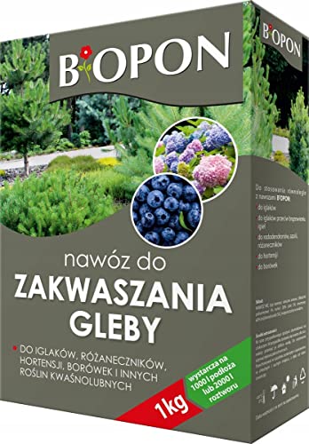 Ammoniumsulfat Dünger Heidelbeeren Hortensie Bodenversauerung 2x 1kg von BIOPON