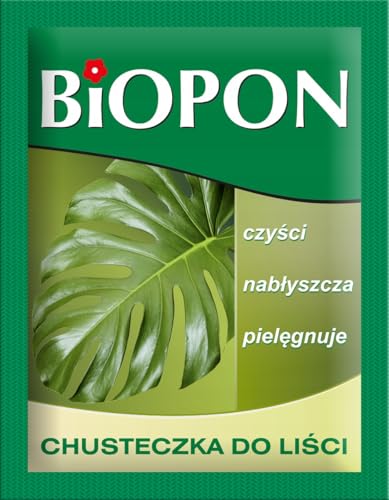 Blattpflege Tücher Für Orchideen Grünpflanzen Reinigt Glänzt Pflegt 15 Stück von Biopon