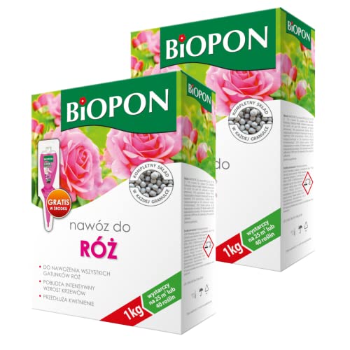 Dünger Für Rosen 2kg NPK Rosendünger Mineraldünger Pflanzendünger Blumen von BIOPON