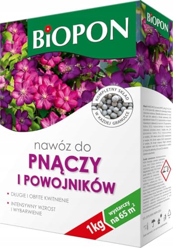 Dünger für Clematis und Schlingpflanzen 2kg NPK Mineraldünger Pflanzendünger von Biopon