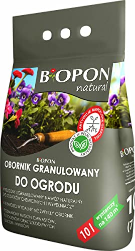 Biopon Organischer Gartendünger 10L – Hochwertiger, natürlicher Bodenverbesserer Biopon Organischer Gartendünger 10L – Hochwertiger, natürlicher Bodenverbesserer von Biopon