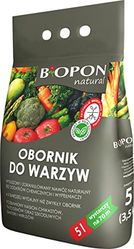 Hühnerdung Hühnermist Gemüsedünger BIO Organischer NPK Gekörnt 3.5kg von BIOPON