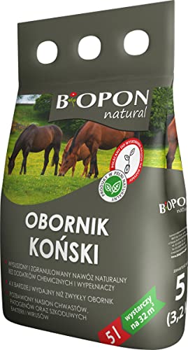 Pferdedung Pferdemist BIO Organischer NPK Naturdünger Gekörnt 3.2kg von BIOPON