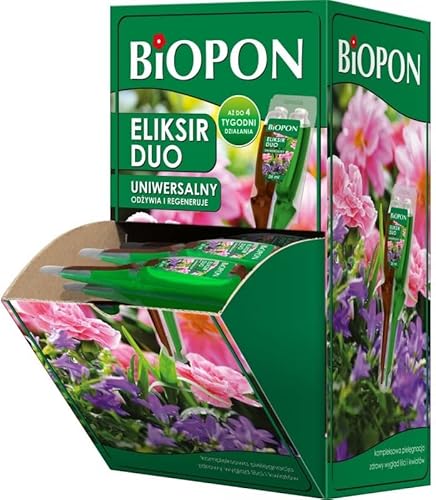 Pflanzen Blumen Vitalkur Dünger Aufbaukur Universal Flüssigdünger DUO 35ml x36 von Biopon