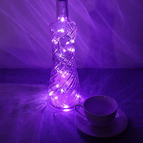 BIOSA Kupferdraht-Lichterkette, batteriebetrieben, Mini-LED-Lichterkette, PVC, IP42, wasserdicht, for Hochzeit, Weihnachten, Girlande, Party-Dekoration von BIOSA