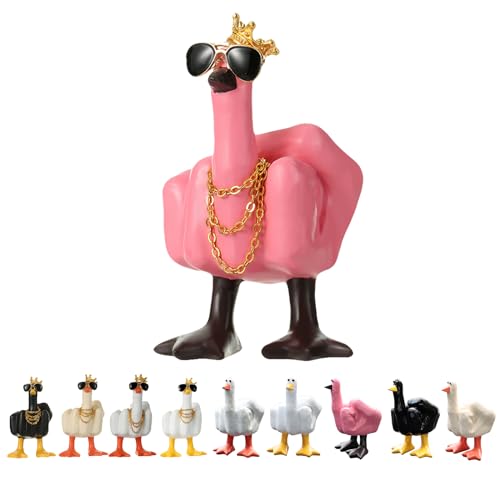 BIOSA Mittelfinger Entenskulptur, Duck You Ente Mittel Finger Harz Ornament Skulptur Deko for Garten Aesthetic Room Schreibtisch, Heim Dekoration BIOSA Mittelfinger Entenskulptur, Duck You Ente Mittel Finger Harz Ornament Skulptur Deko for Garten Aesthetic Room Schreibtisch, Heim Dekoration von BIOSA