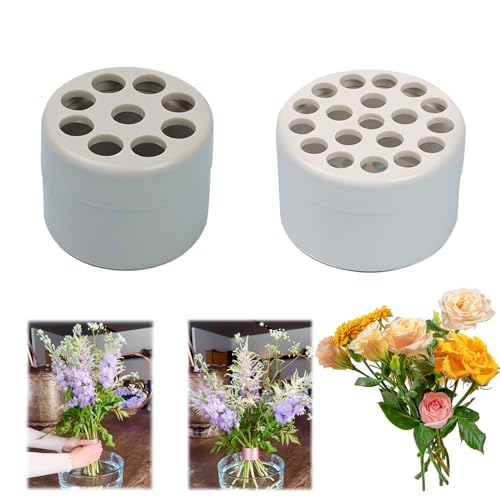 BIOSA Stielhalter for Blumen, 2024 Neu Spiral Ikebana Stem Holder, DIY Spiral Flower Stem Holder, Wiederverwendbar Spiralstielhalter for Vasen-Blumenarrangements von BIOSA