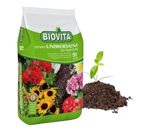BIOVITA Universalboden 5L Mehrkomponentensubstrat Pflanzenerde Gebrauchsfertig Erde Natürlichen Ursprungs BIOVITA Universalboden 5L Mehrkomponentensubstrat Pflanzenerde Gebrauchsfertig Erde Natürlichen Ursprungs von BIOVITA
