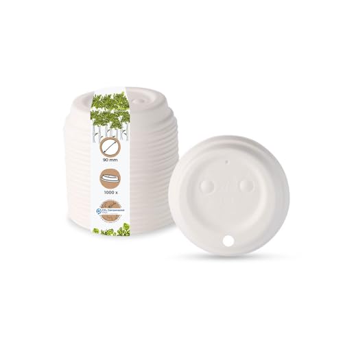 BIOZOYG Papp-Deckel 1000 Stück mit Trinköffnung I Coffee-to-go Deckel Ø 90 mm weiß I Für Kaffee-To-Go Pappbecher I Biologisch abbaubar & kompostierbar I Kaffeebecher Deckel mit Trinkloch BIOZOYG Papp-Deckel 1000 Stück mit Trinköffnung I Coffee-to-go Deckel Ø 90 mm weiß I Für Kaffee-To-Go Pappbecher I Biologisch abbaubar & kompostierbar I Kaffeebecher Deckel mit Trinkloch von BIOZOYG