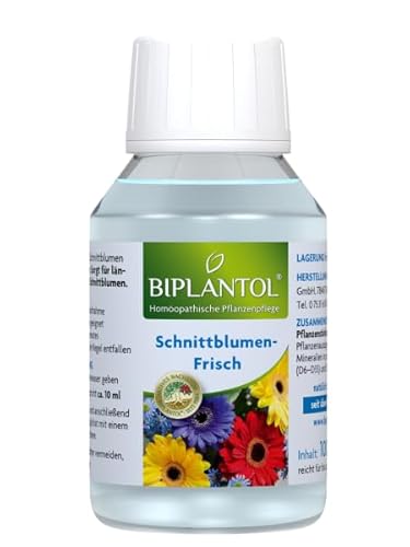 BIPLANTOL Schnittblumen-Frisch - 100 ml - So bleiben ihre Schnittblumen länger frisch von BIPLANTOL