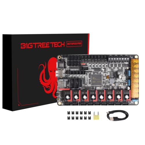 BIGTREETECH Octopus Pro V1.0.1(H723) 32bit Control Board New Upgrade 550Hz STM32H723ZET6 Support Klipper Marlin High-Speed Printing 8 Stepper Motor Driver DIY Support Raspberry Pi Octoprint von BIQU