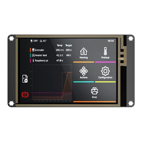 BIGTREETECH TFT35 SPI V2.1 Touch Screen Display 3.5 Inches Smart Controller Panel Use with CB1 + BTT Manta E3EZ / Manta M8P / Manta M4P / Manta M5P to Run Klipper von BIQU