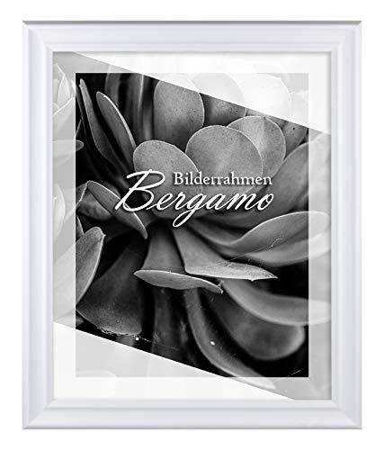 BIRAPA Bergamo Bilderrahmen vintage Holz- Optik - Bilder Rahmen 30x60cm - Fotorahmen Glas antireflex Plexiglasscheibe - Wanddeko Fotowand Fotogeschenke von BIRAPA