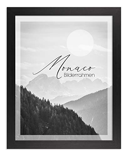 BIRAPA Monaco Bilderrahmen Holz 35x50 cm Schwarz Gemasert - Wechselrahmen Bilderrahmen Plexiglas - für Fotos, Bilder & Poster BIRAPA Monaco Bilderrahmen Holz 35x50 cm Schwarz Gemasert - Wechselrahmen Bilderrahmen Plexiglas - für Fotos, Bilder & Poster von BIRAPA