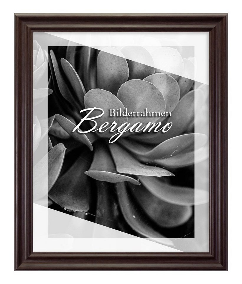 Einzelrahmen Bilderrahmen Bergamo, (1 Stück), 42x59,4 cm (DIN A2), Eiche Dunkel, MDF von OTTO