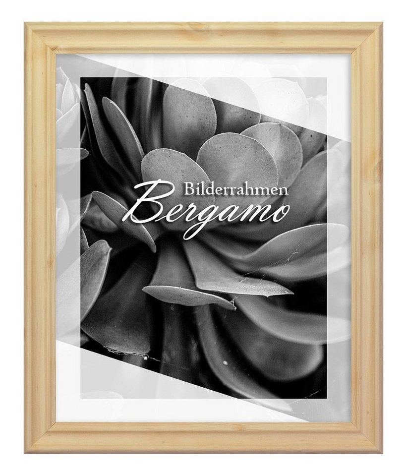 Einzelrahmen Bilderrahmen Bergamo, (1 Stück), 50x65 cm, Fichte, MDF von OTTO