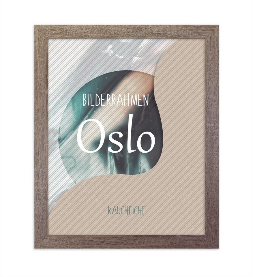 Einzelrahmen Bilderrahmen Oslo, (1 Stück), 54x140 cm, Raucheiche, MDF von OTTO