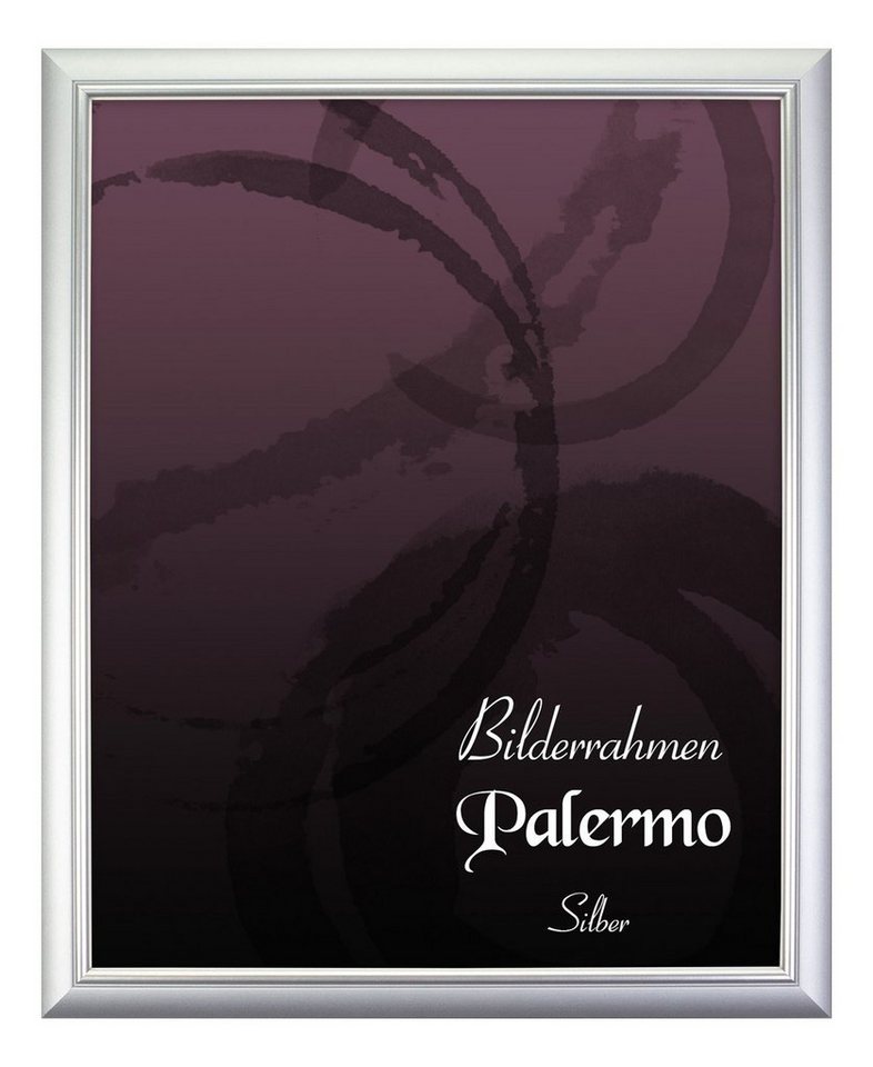 BIRAPA Einzelrahmen Bilderrahmen Palermo, (1 Stück), 60x90 cm, Silber, Holz von BIRAPA