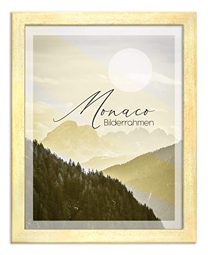 BIRAPA Fotorahmen Monaco 20x30 cm Bilderrahmen Sand Gewischt Posterrahmen von BIRAPA