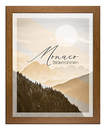 BIRAPA Fotorahmen Monaco 25,1x31,5 cm Bilderrahmen Posterrahmen Holzrahmen -Optik von BIRAPA