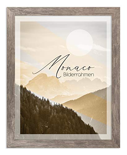 BIRAPA Fotorahmen Monaco 33x48 cm Bilderrahmen Posterrahmen Holzrahmen -Optik von BIRAPA