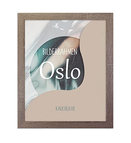 BIRAPA Fotorahmen Oslo 80x140 cm Bilderrahmen in Raucheiche Posterrahmen von BIRAPA