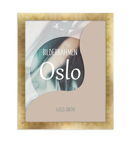BIRAPA Fotorahmen Oslo 80x150 cm Bilderrahmen in Gold Antik Posterrahmen BIRAPA Fotorahmen Oslo 80x150 cm Bilderrahmen in Gold Antik Posterrahmen von BIRAPA