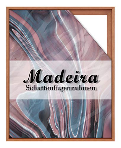 BIRAPA Madeira Schattenfugenrahmen für Leinwand 40x40 cm in Terracotta, Holzrahmen, Rahmen für Leinwände, Leerrahmen für Leinwand, Schattenfugenrahmen für Keilrahmen BIRAPA Madeira Schattenfugenrahmen für Leinwand 40x40 cm in Terracotta, Holzrahmen, Rahmen für Leinwände, Leerrahmen für Leinwand, Schattenfugenrahmen für Keilrahmen von BIRAPA